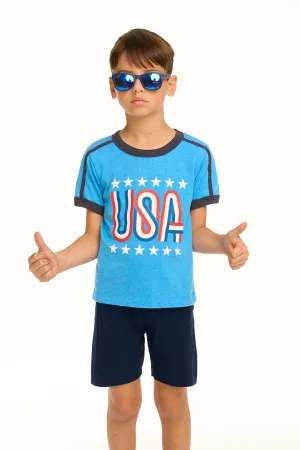 USA Recycled Vintage Jersey Tee