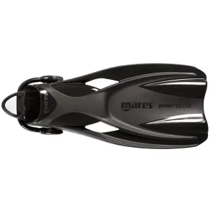 Used Mares Power Plana Open Heel Scuba Dive Fins-Small -M:6-9 / W:7-10