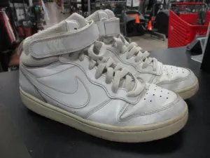 Used Nike White Basketball Shoes