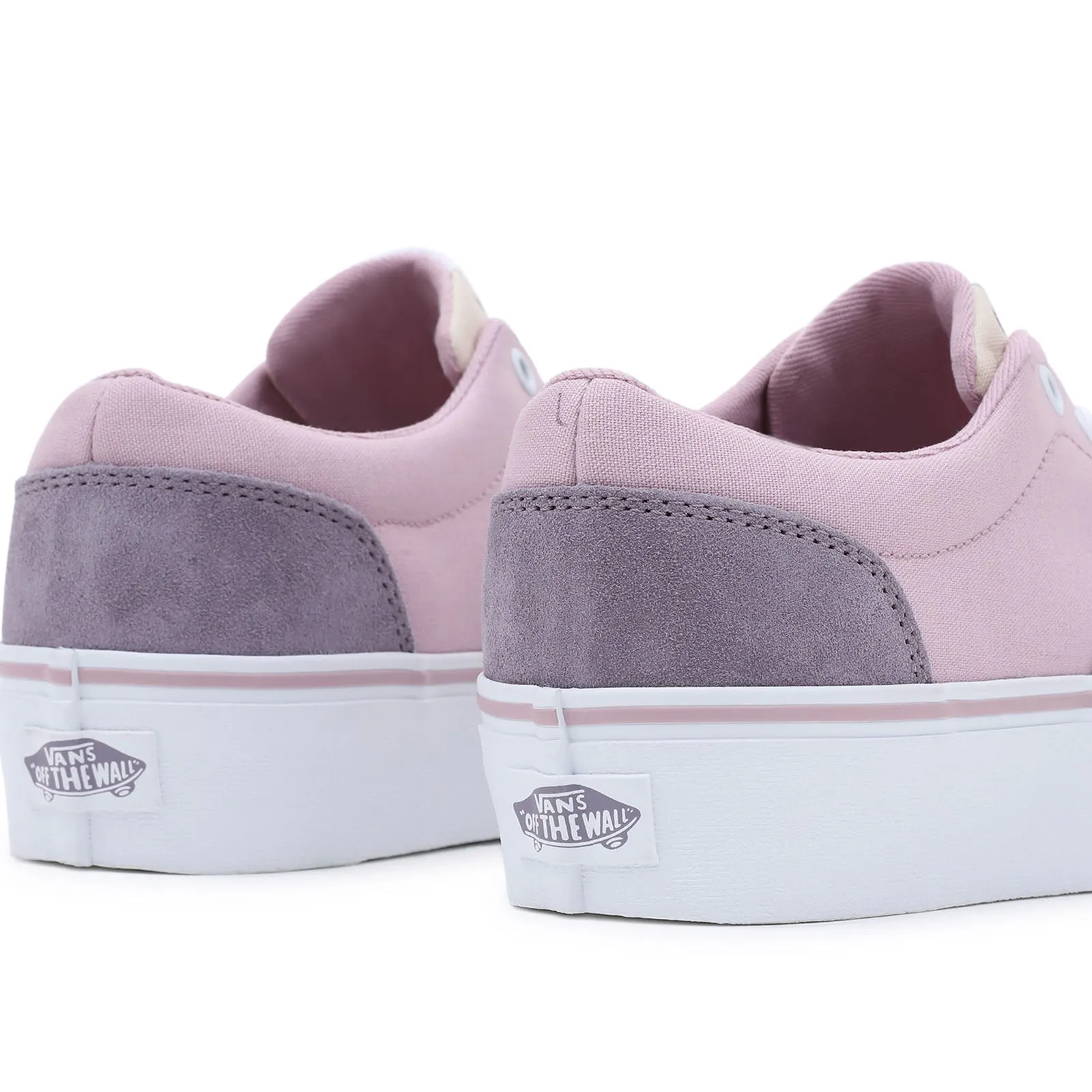 Vans Womens Doheny Platform Chunky Canvas Trainers