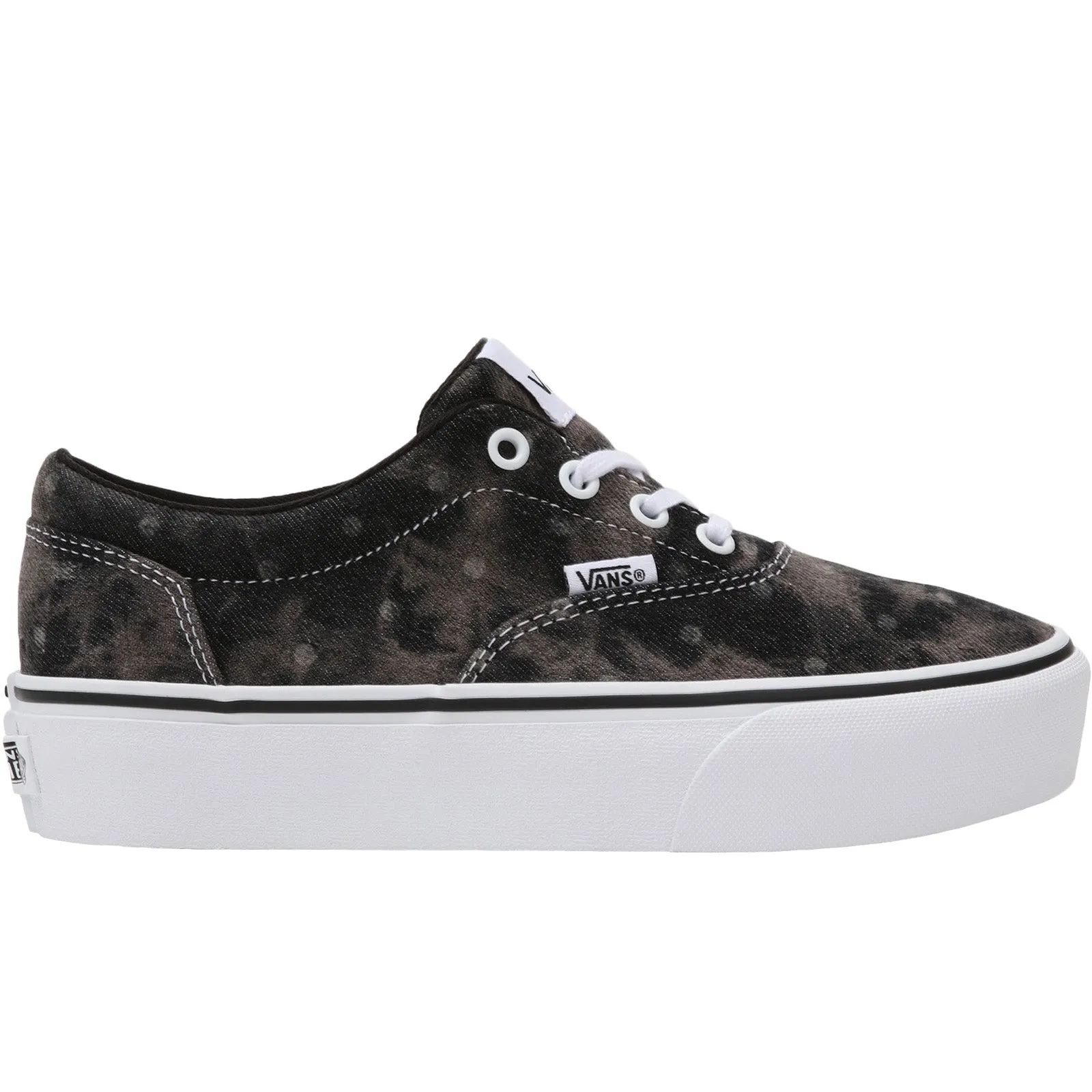 Vans Womens Doheny Platform Chunky Canvas Trainers