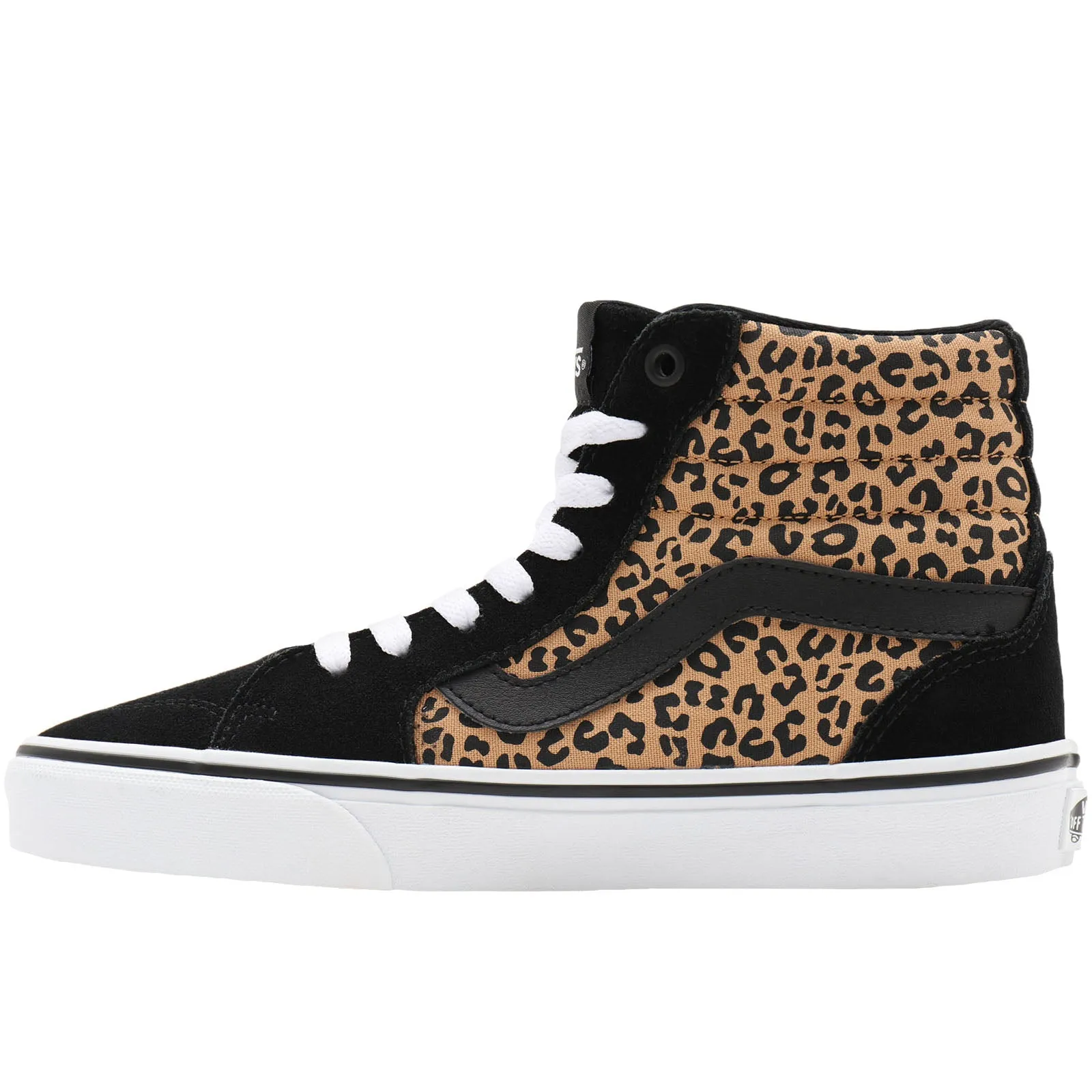 Vans Womens Filmore Hi High Top Canvas Trainers - Cheetah