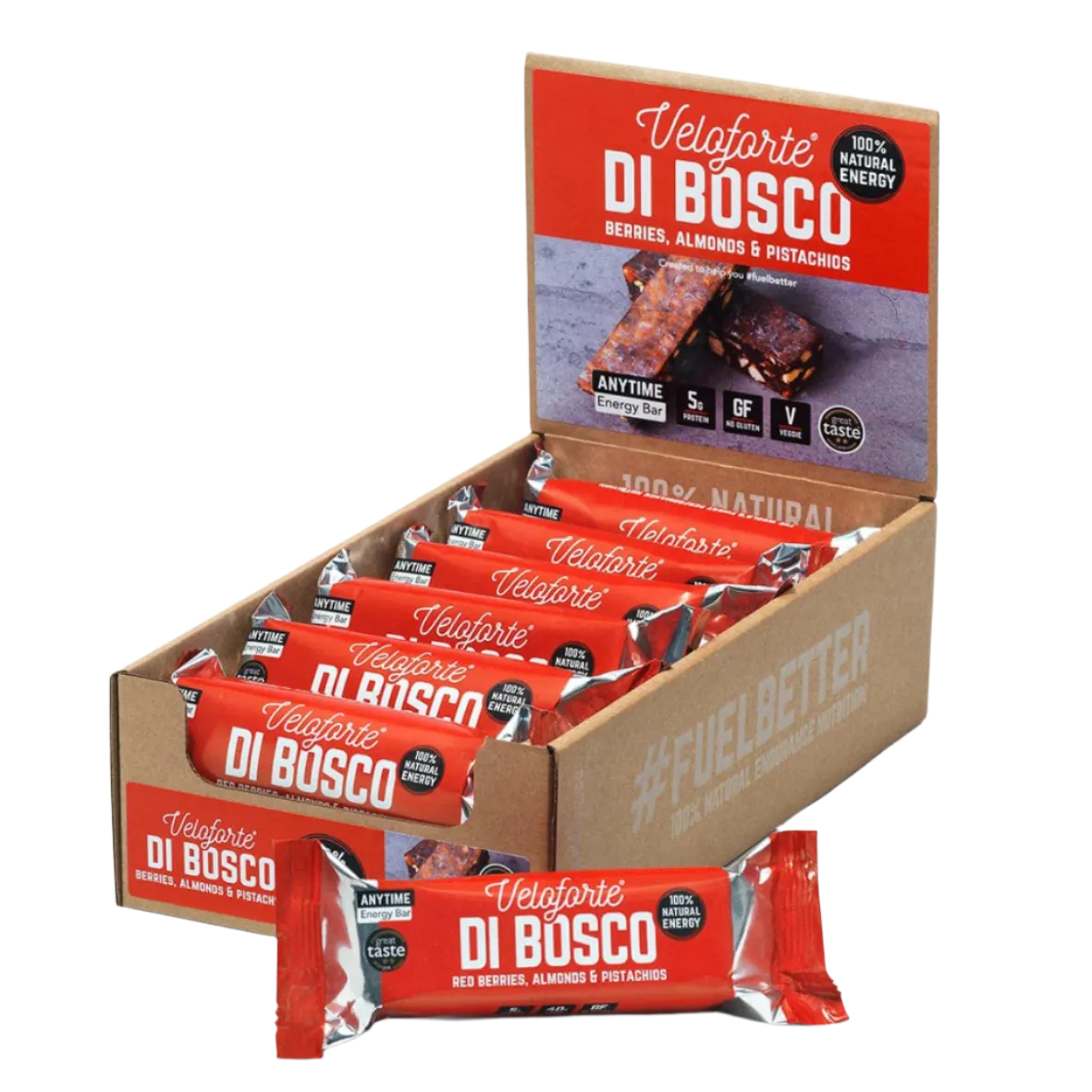 Veloforte - Energy Bar - Di Bosco (Red Berries)