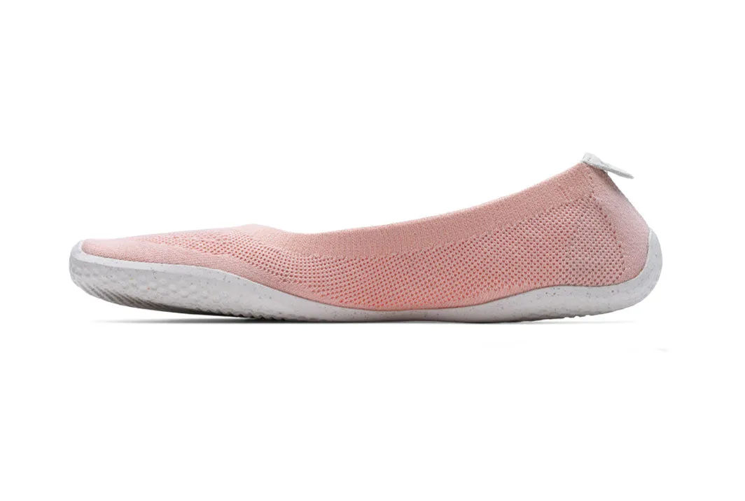 Vivobarefoot Primus Asana Yin Ballerina Knit (Womens) - Peach Melba