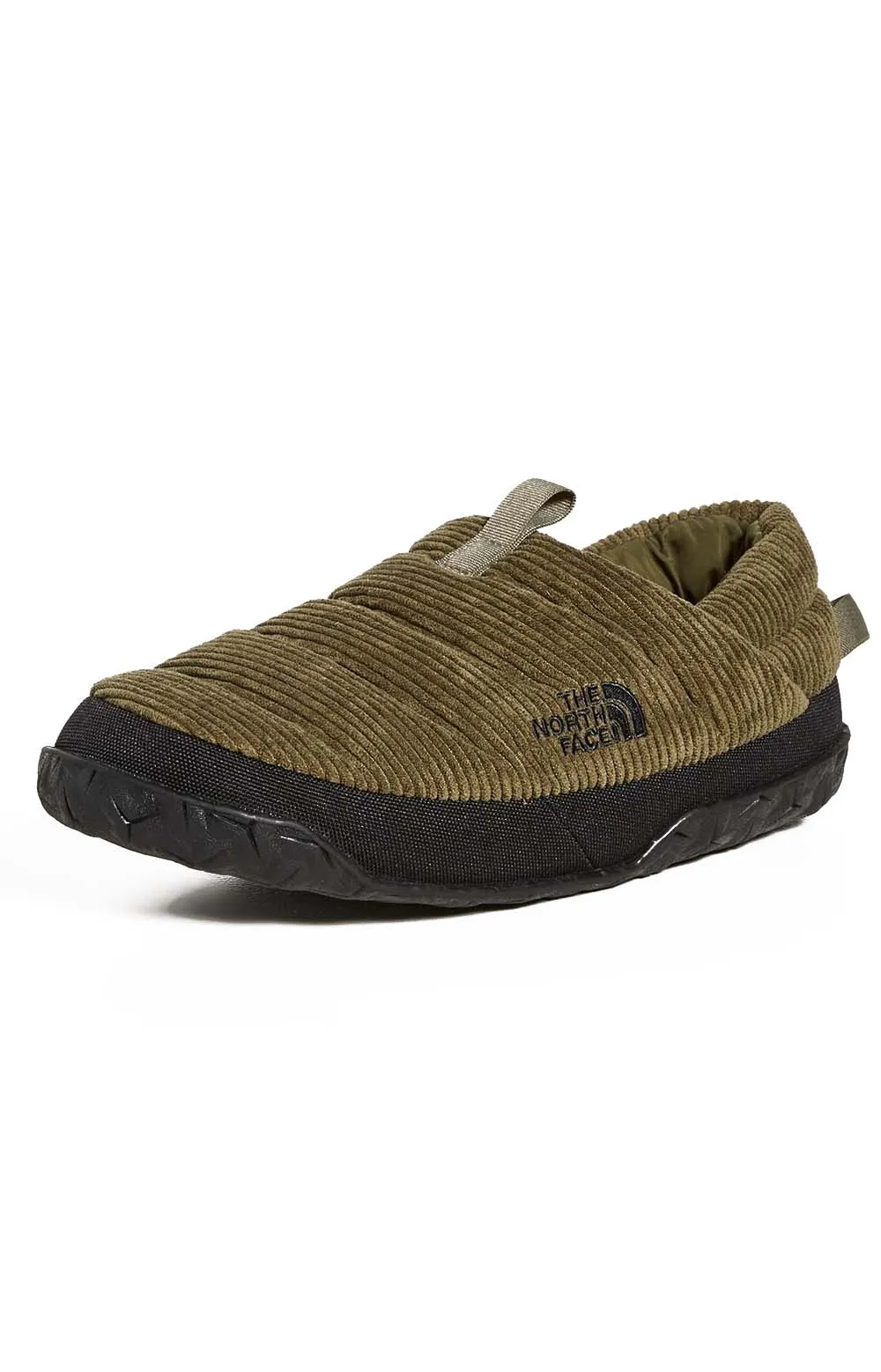 (W4MMWB) Nuptse Mules Corduroy - Military Olive/TNF Black