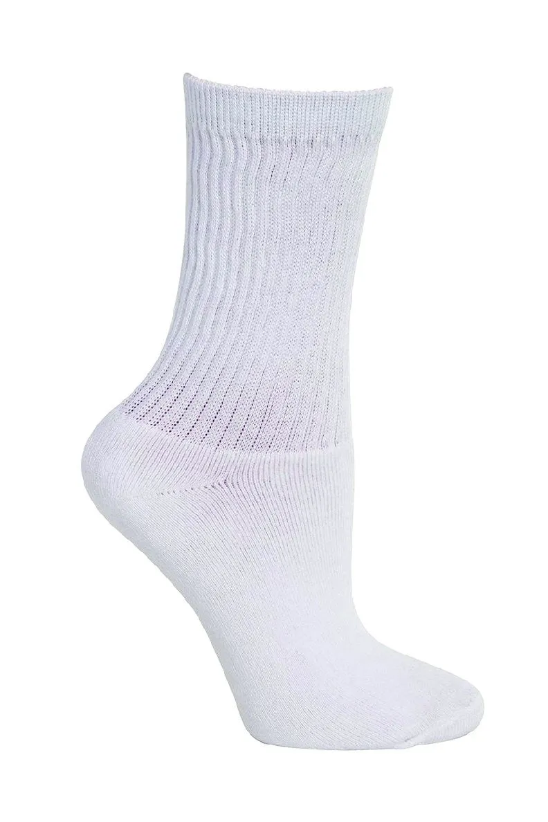 White Crew Socks