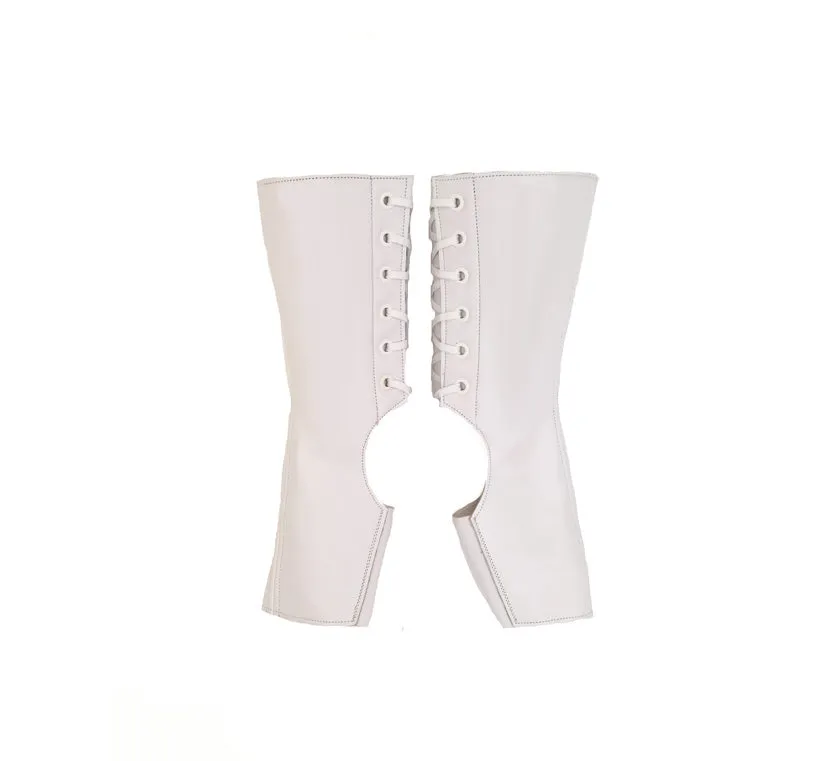 WHITE Short Aerial boots