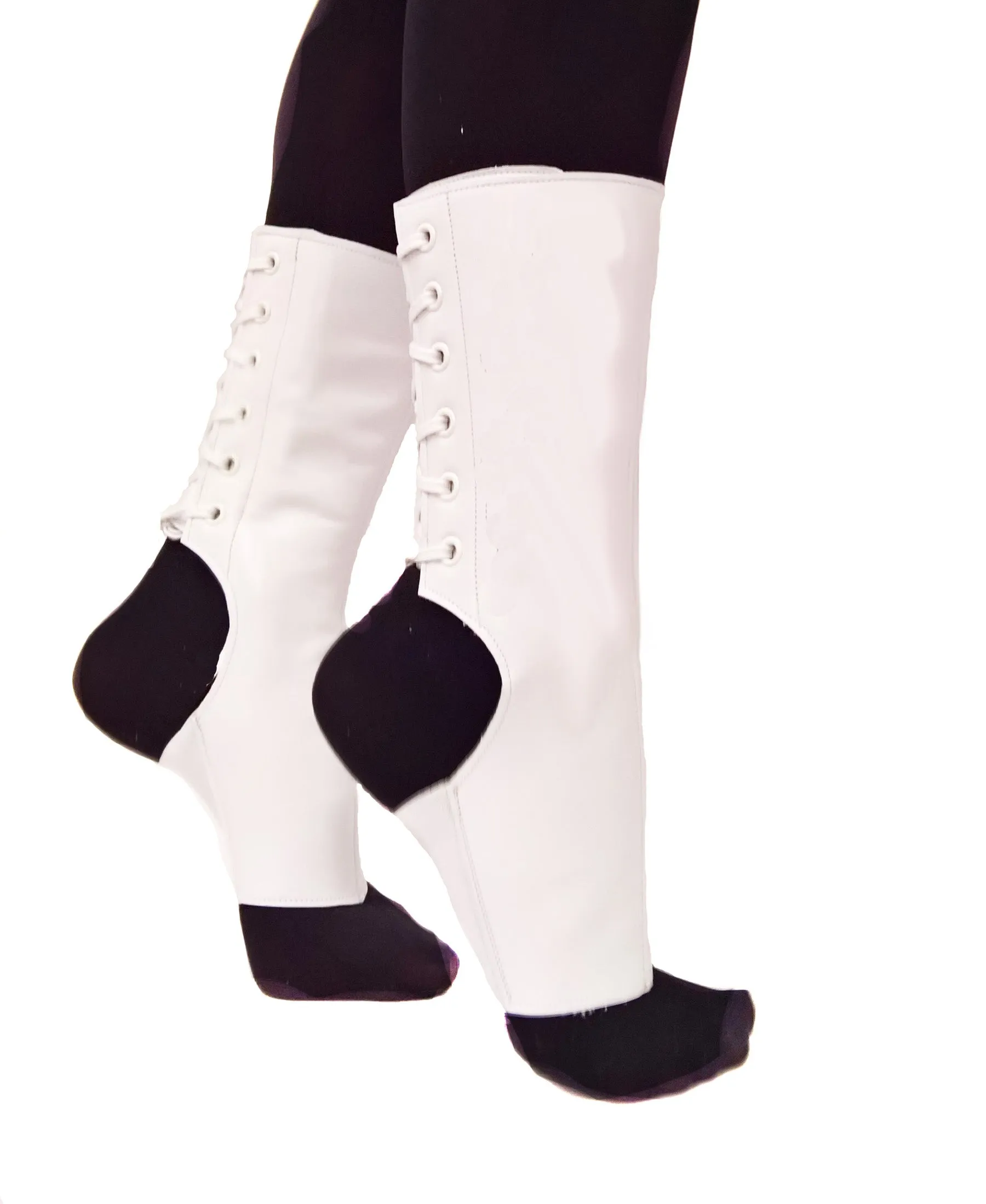 WHITE Short Aerial boots