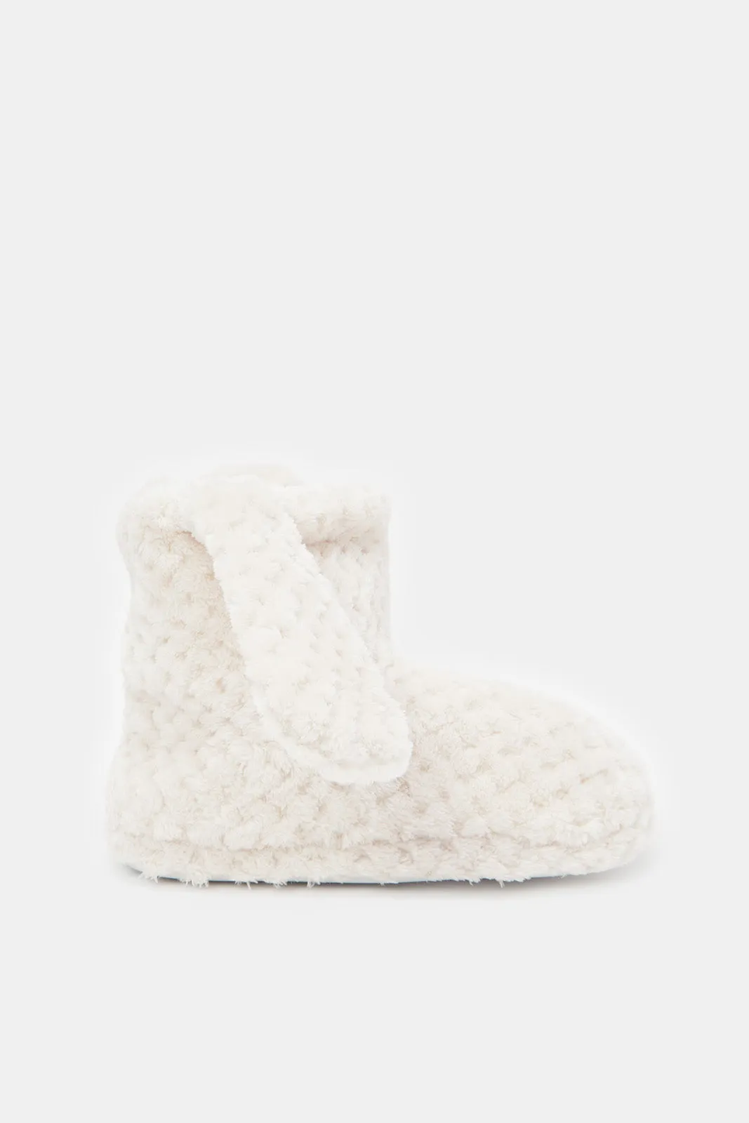 Women Ivory Booty Slipper With Ears