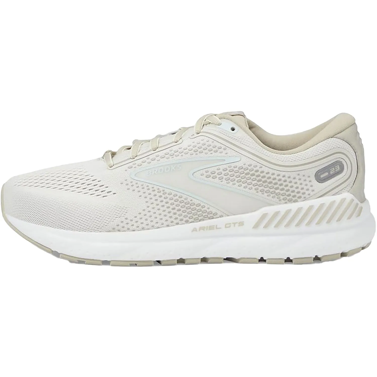 Women's Brooks Ariel GTS 23 Chateau Grey/White Sand Mesh