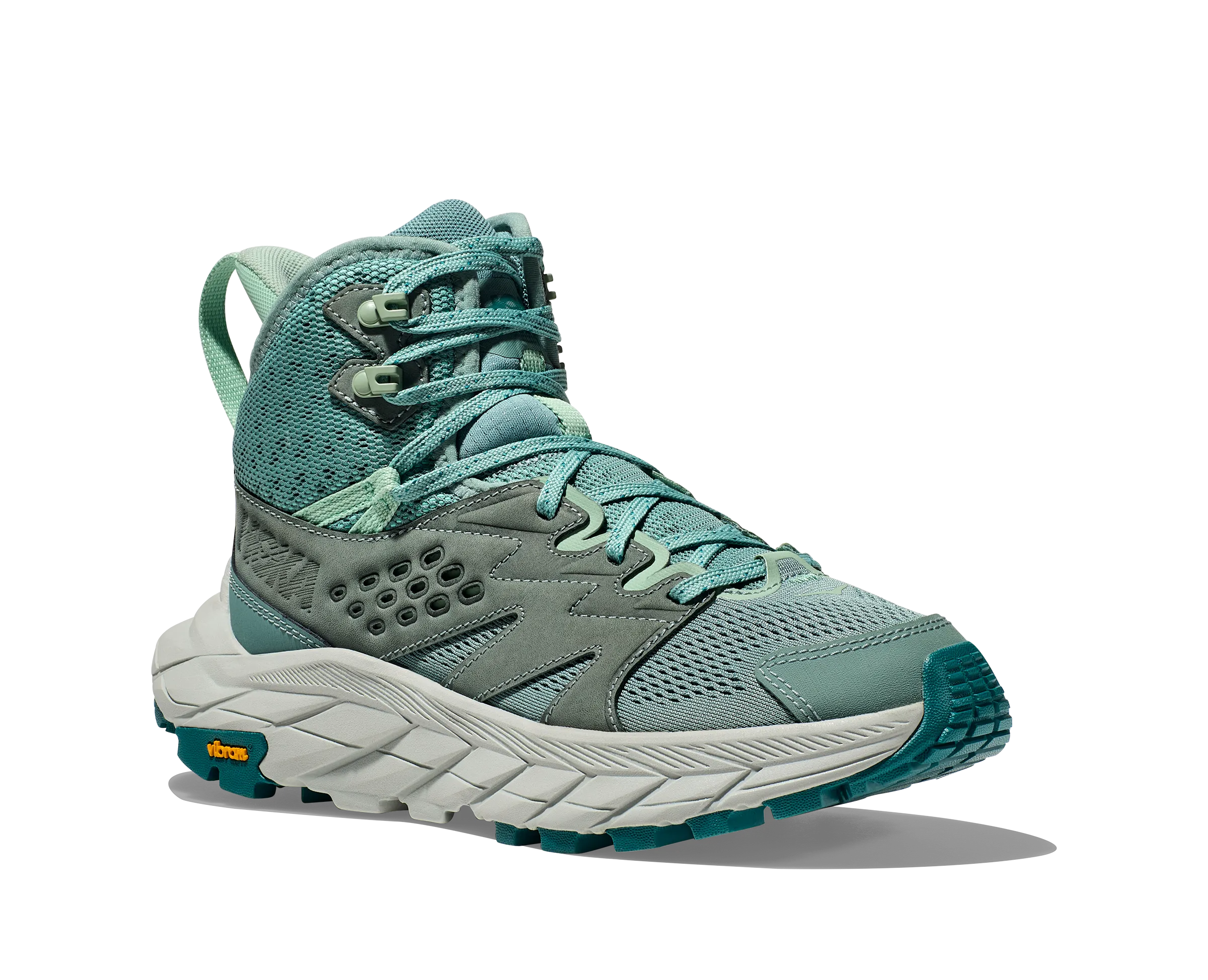 Women's Hoka Anacapa Breeze Mid Color: Trellis/Mist Green