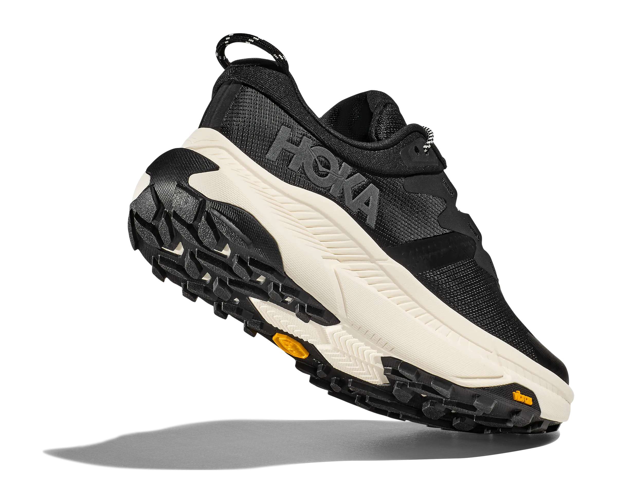 Women's Hoka Transport Color: Black / Alabaster