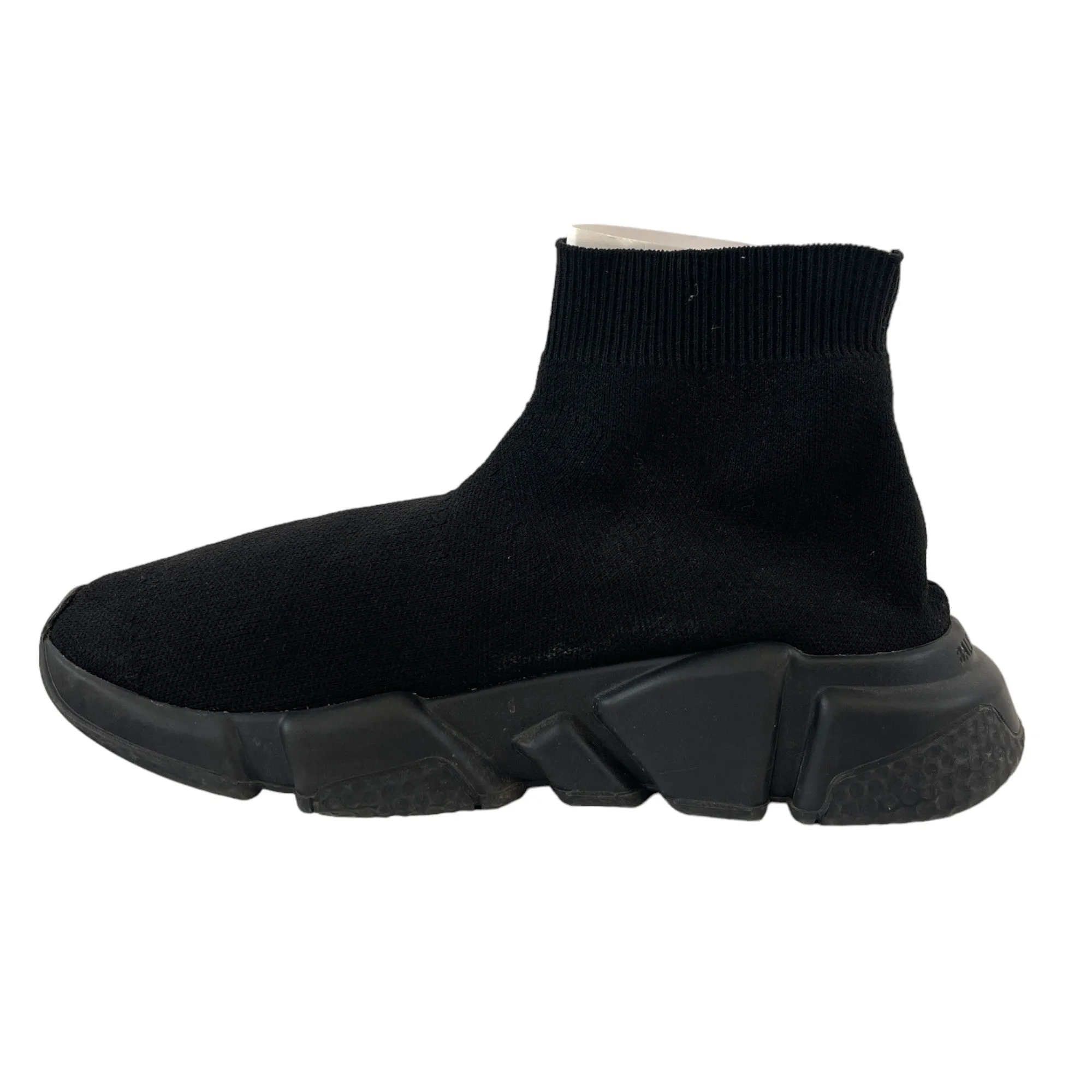 Women's Speed Sock High Trainers Black Size EU 37 / UK 4