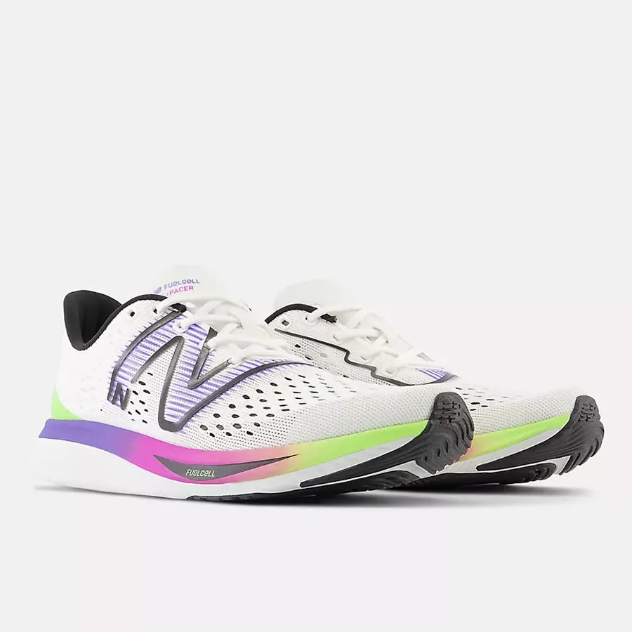 Women's SuperComp Pacer (White/Electric Indigo/Thirty Watt)