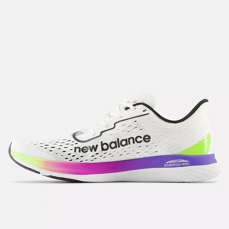 Women's SuperComp Pacer (White/Electric Indigo/Thirty Watt)