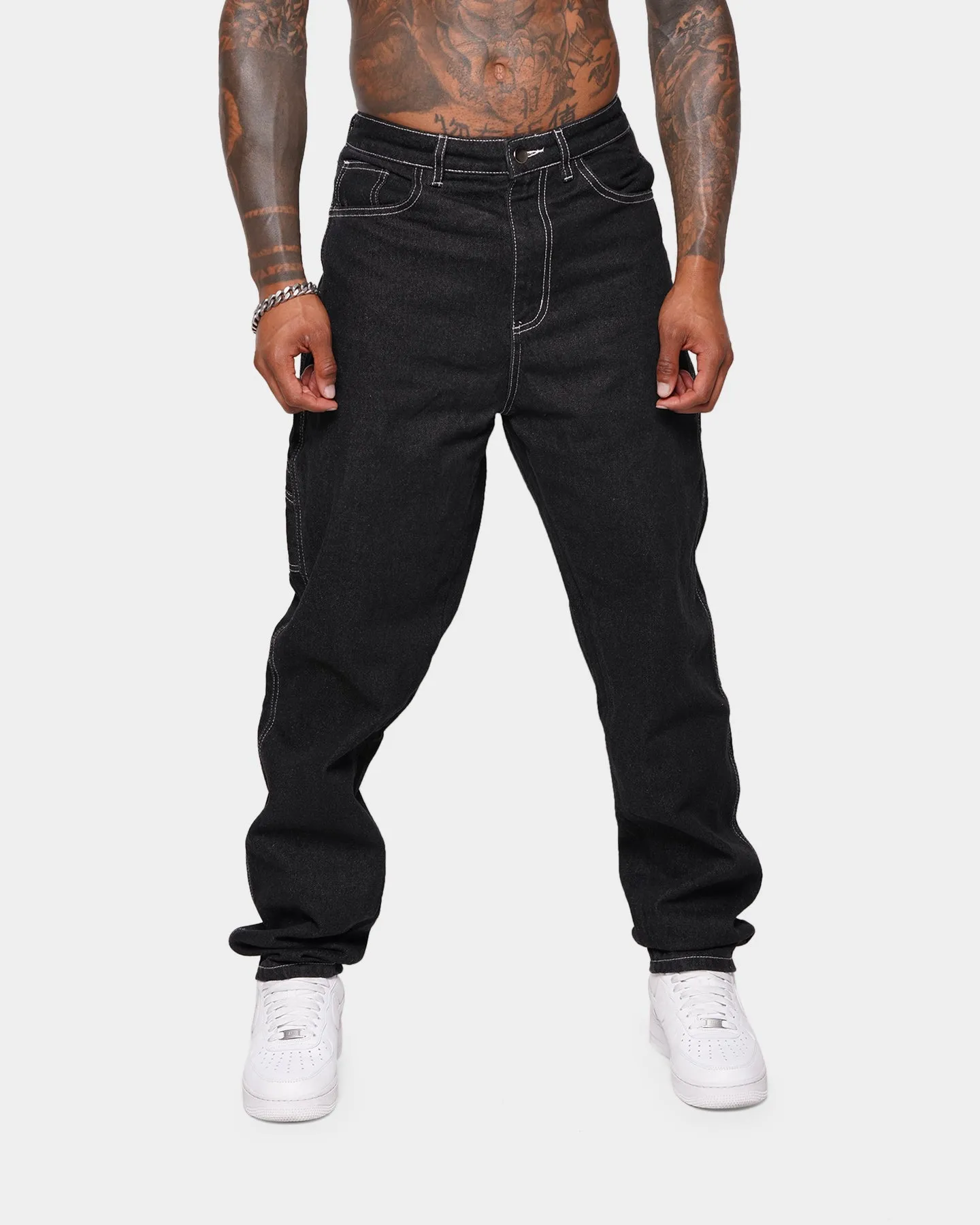 XXIII Newry Baggy Carpenter Jeans Black