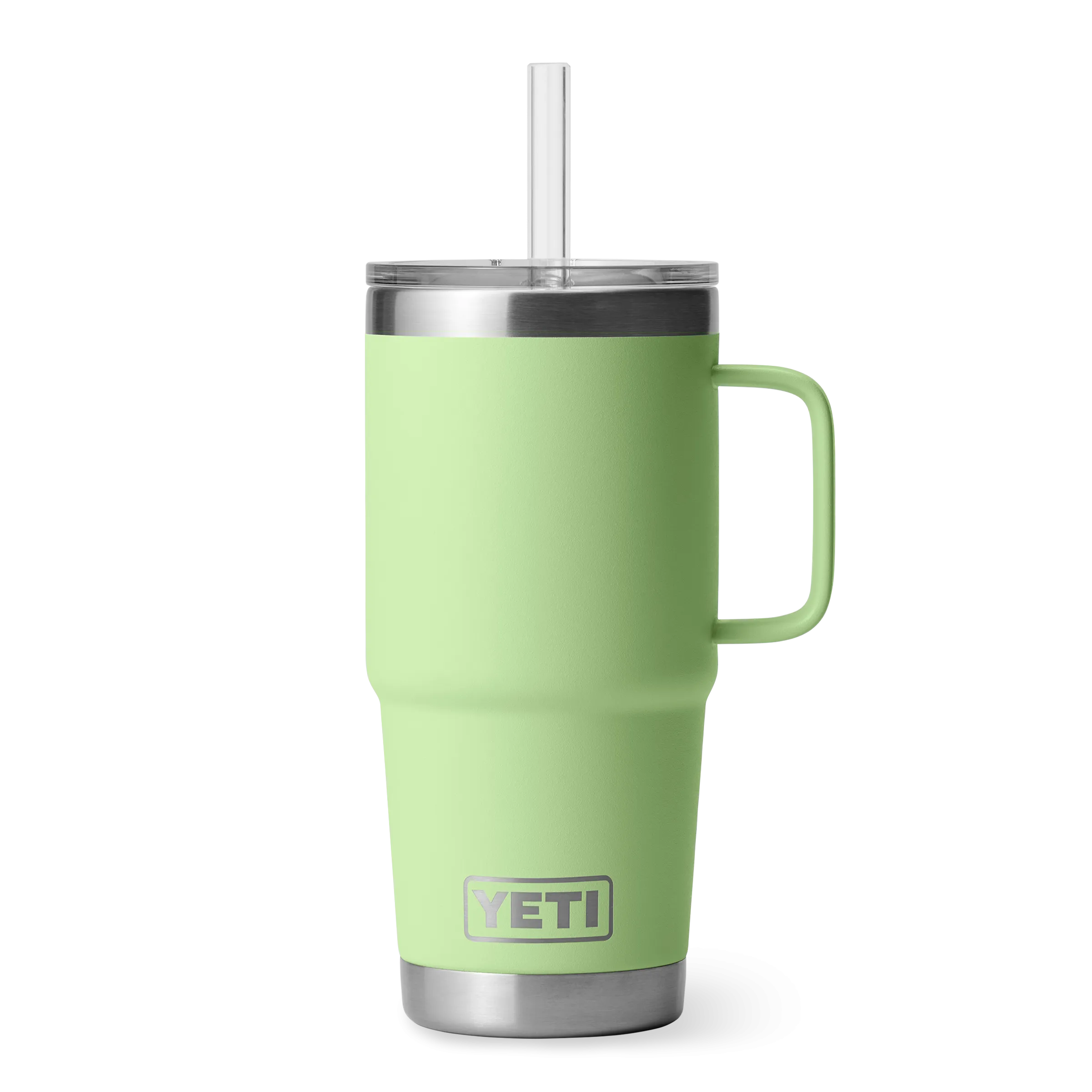 Yeti Rambler 25oz Mug With Straw Lid - Key Lime