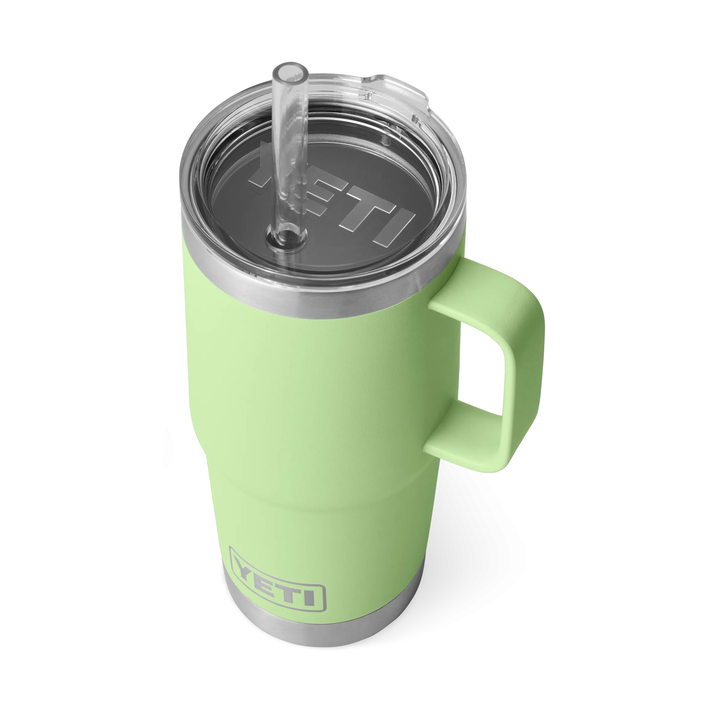 Yeti Rambler 25oz Mug With Straw Lid - Key Lime