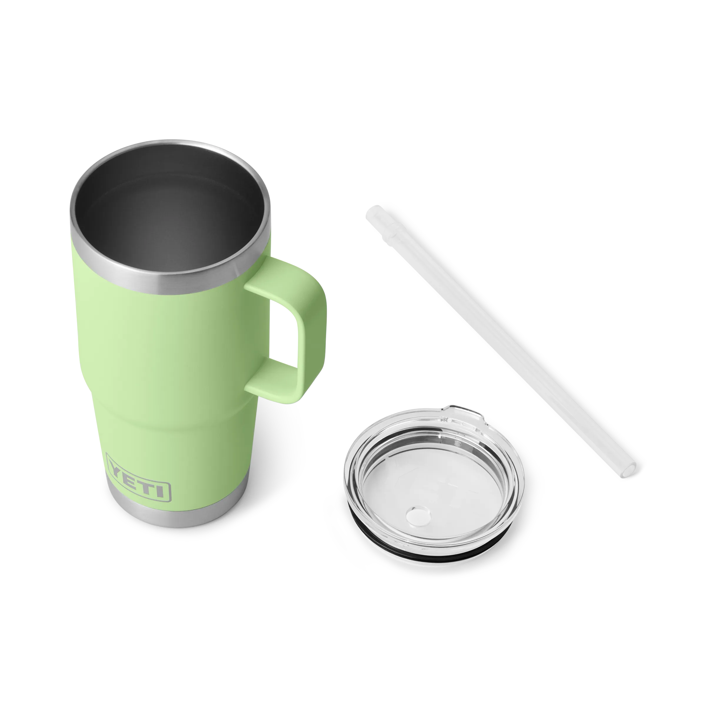 Yeti Rambler 25oz Mug With Straw Lid - Key Lime