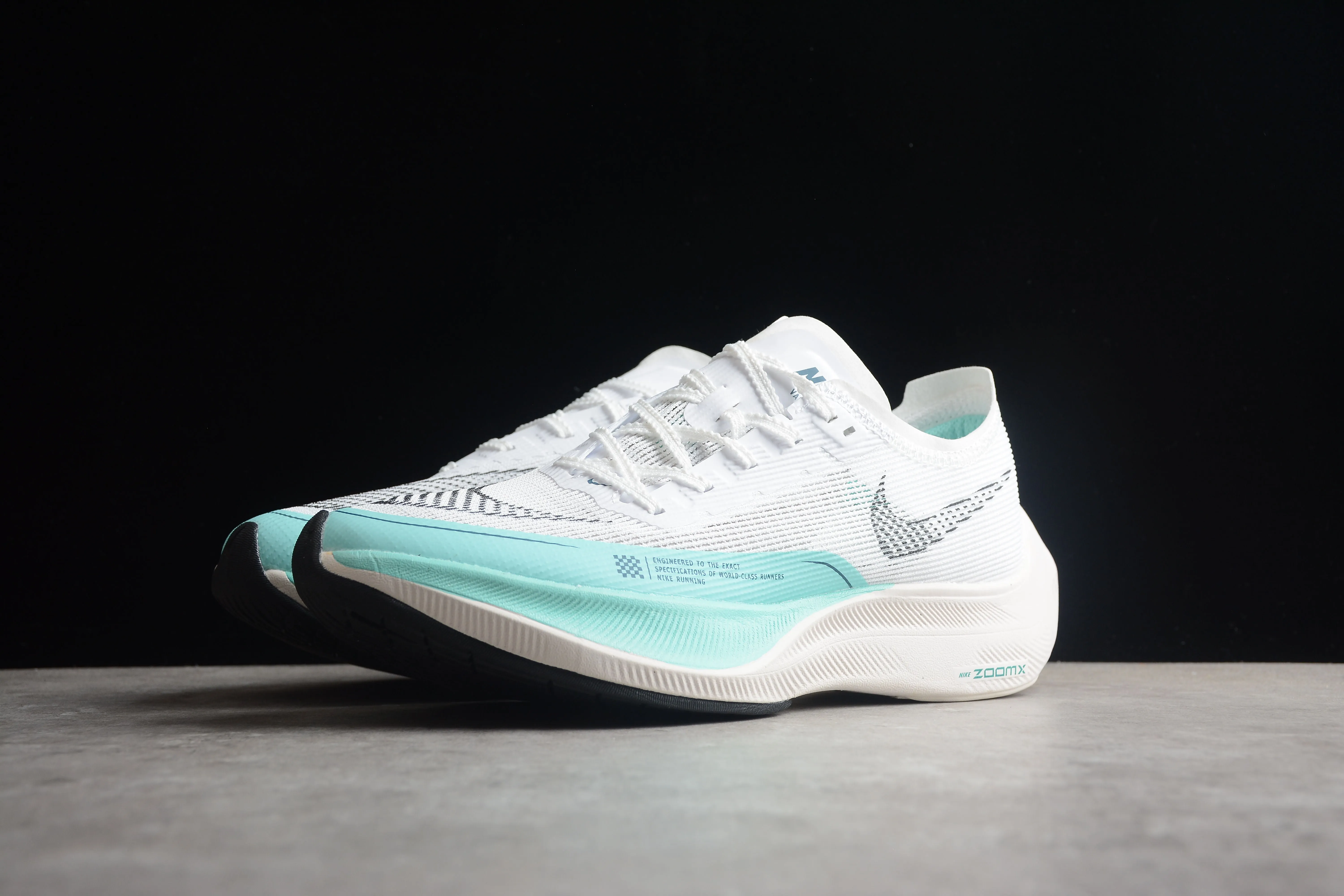 ZoomX Vaporfly NEXT% 2 Blue-Green and Black