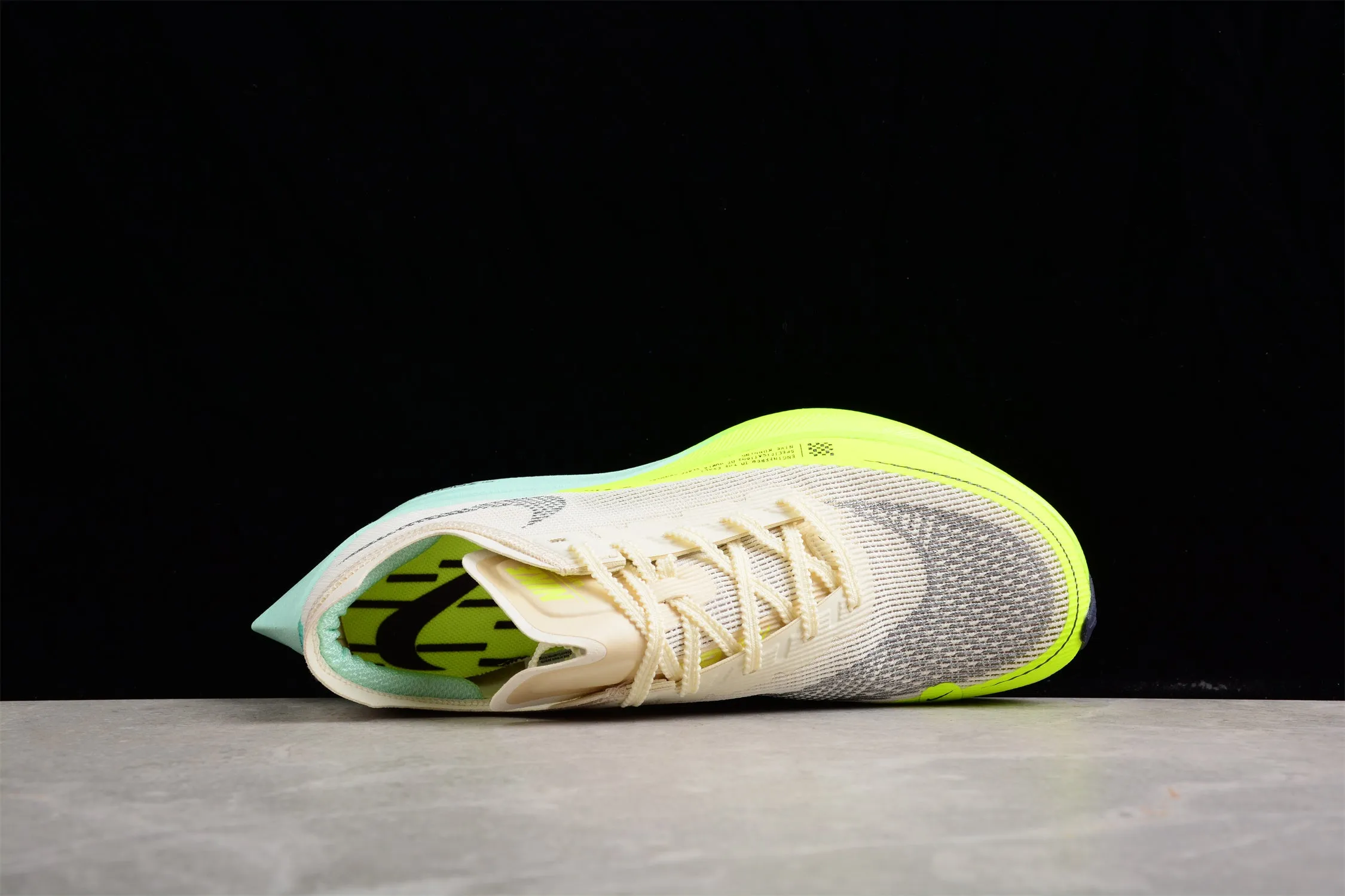 ZoomX Vaporfly NEXT% 2 Cream，Neon Green and Teal